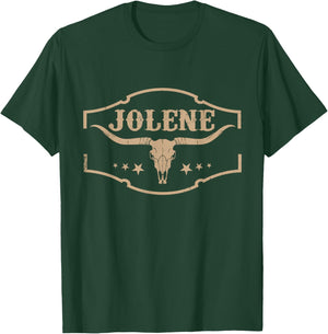 Graphic Jolene Last Name Personalized Outfits Lovely Animal T-Shirt - T-Shirt | Forest