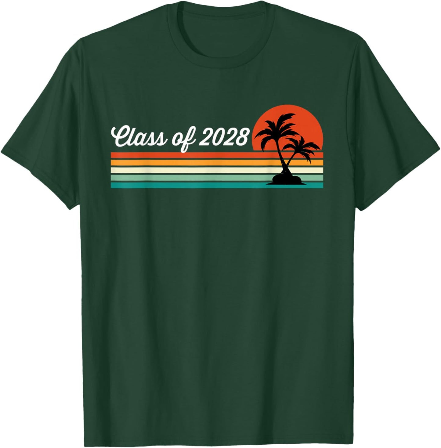 Class Of 2028 T-Shirt - T-Shirt | Forest
