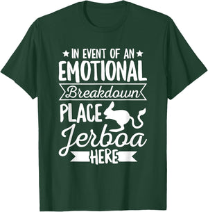 Jerboa Mouse Jumping Design for a Jerboa Fan T-Shirt - T-Shirt | Forest