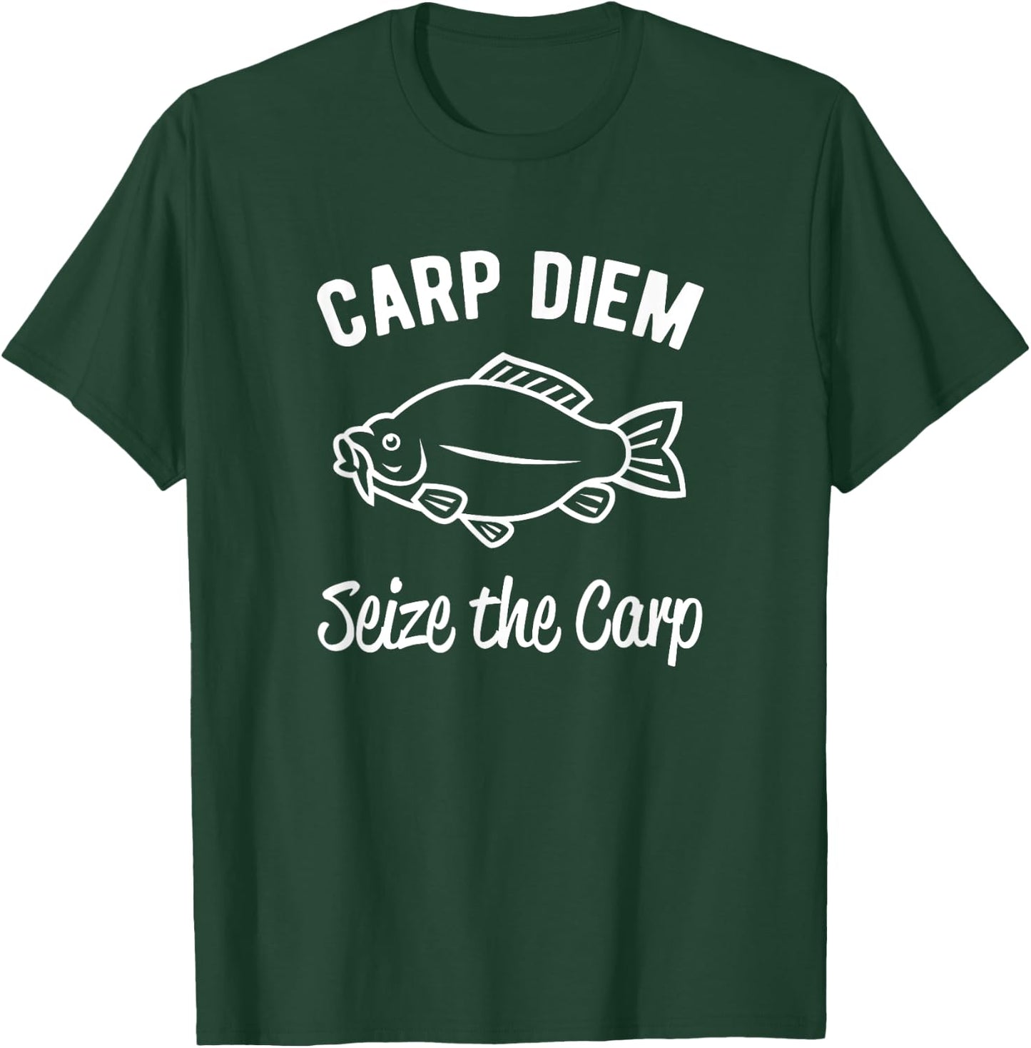 Carp Diem seize the carp T-Shirt - T-Shirt | Forest