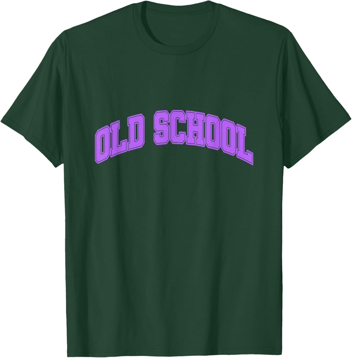 Purple Graphic Old School Purple Graphic T-Shirt - T-Shirt | Forest