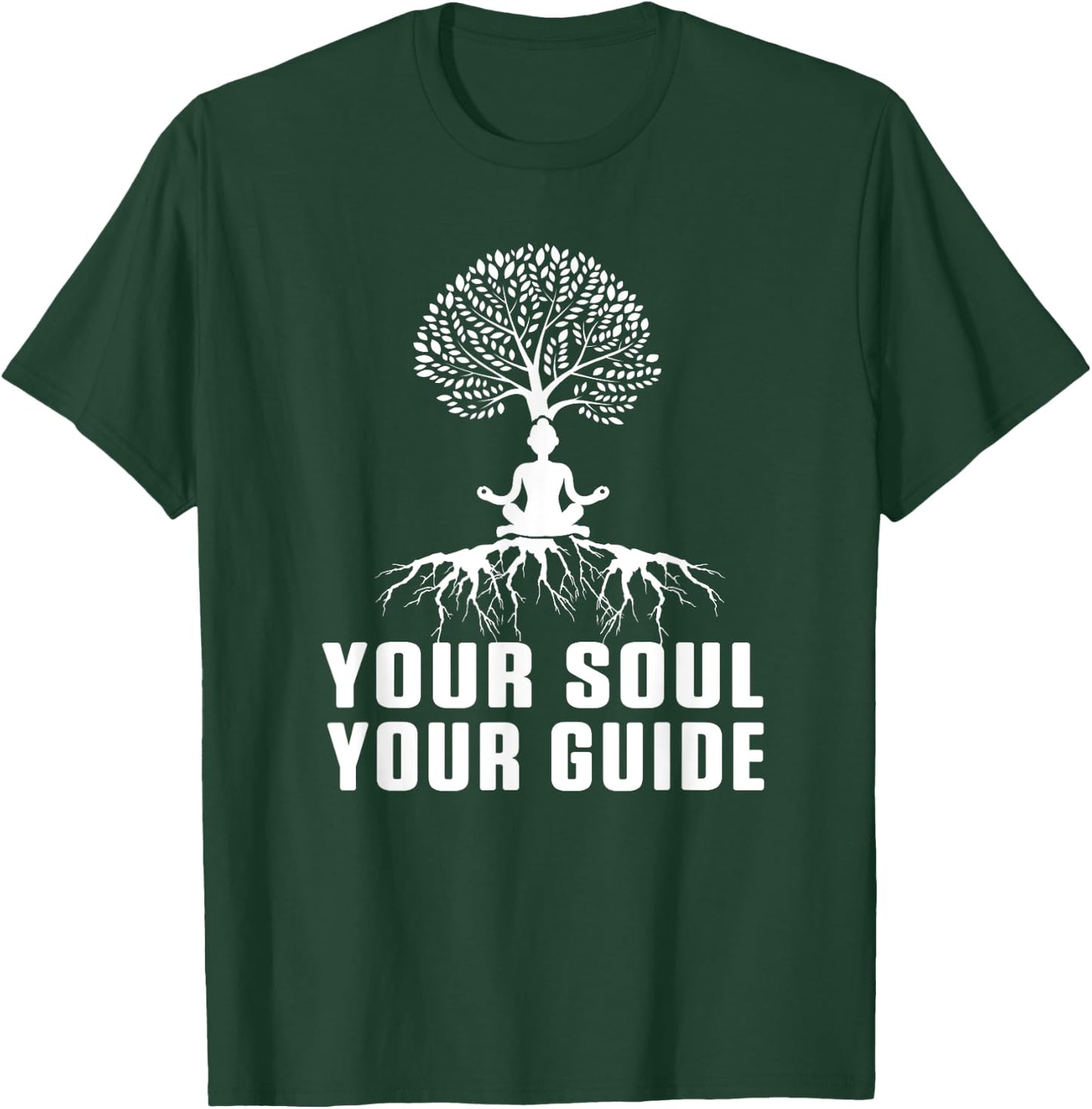 Deine Seele Travel Guide Meditation Yoga Zen Buddha Gift T-Shirt - T-Shirt | Forest