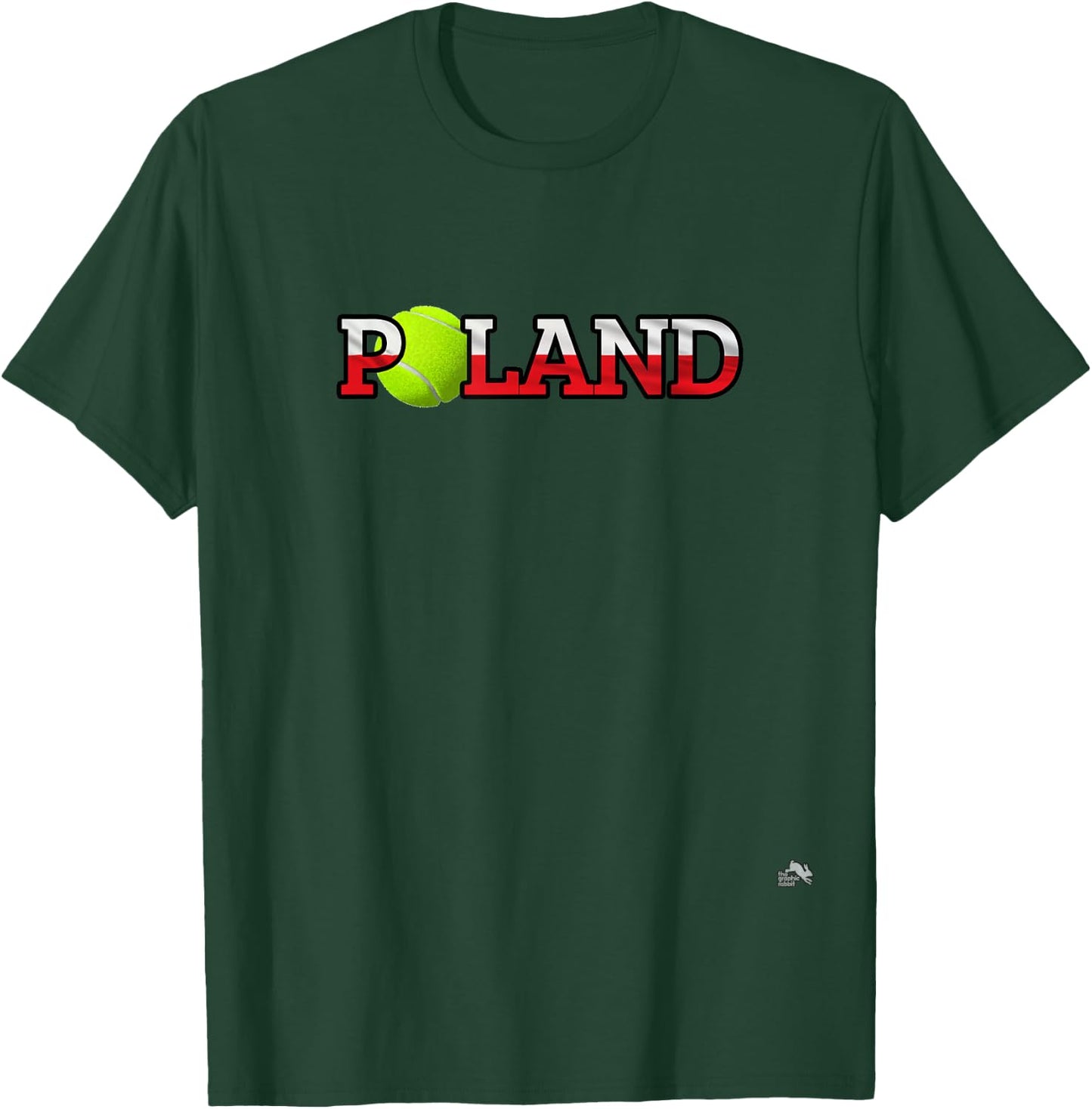 Poland Tennis T-Shirt - T-Shirt | Forest