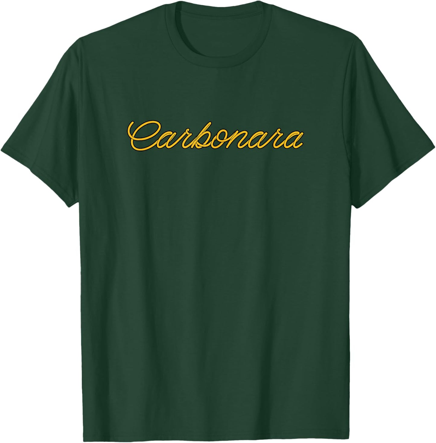 Carbonara Pasta lover italian Food chef Italian pasta gifts T-Shirt - T-Shirt | Forest