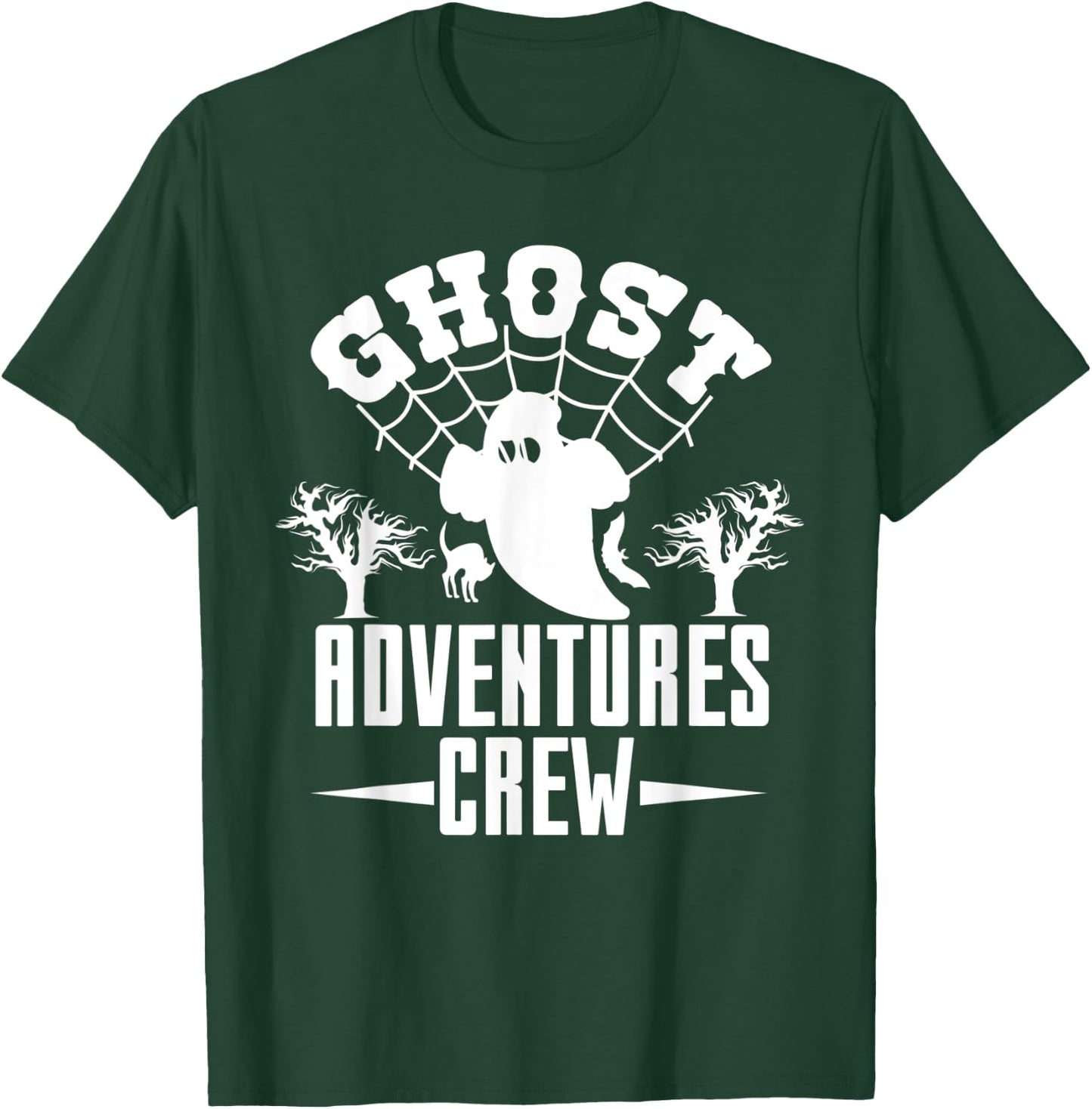 Ghost Adventures Crew Halloween Ghost Lovers T-Shirt - T-Shirt | Forest