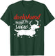 Dachshund Dog Through the Snow Weiner Dachshund T-Shirt - T-Shirt | Forest
