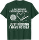 Crocheting Art Grandma Crocheter Crochet Lovers T-Shirt - T-Shirt | Forest