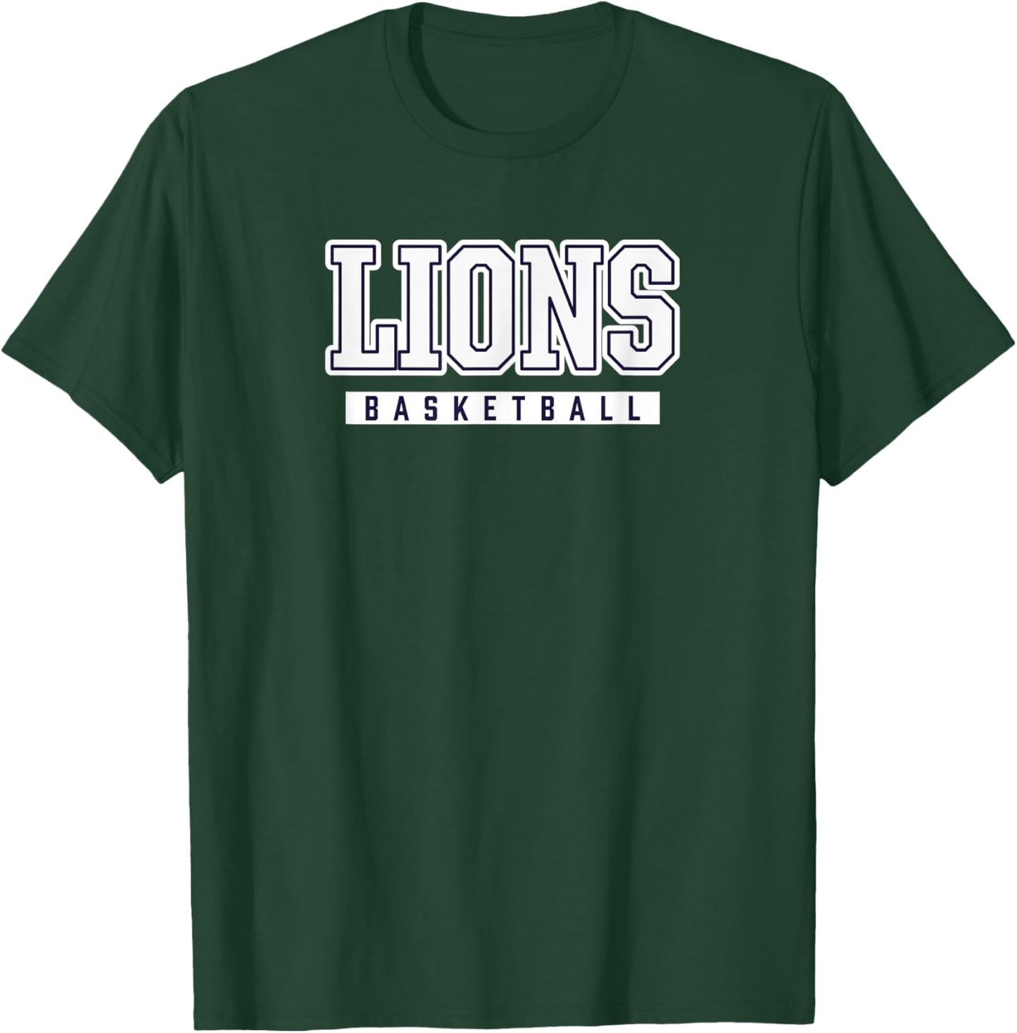 Lions Basketball Howard High School T-Shirt - T-Shirt | Forest