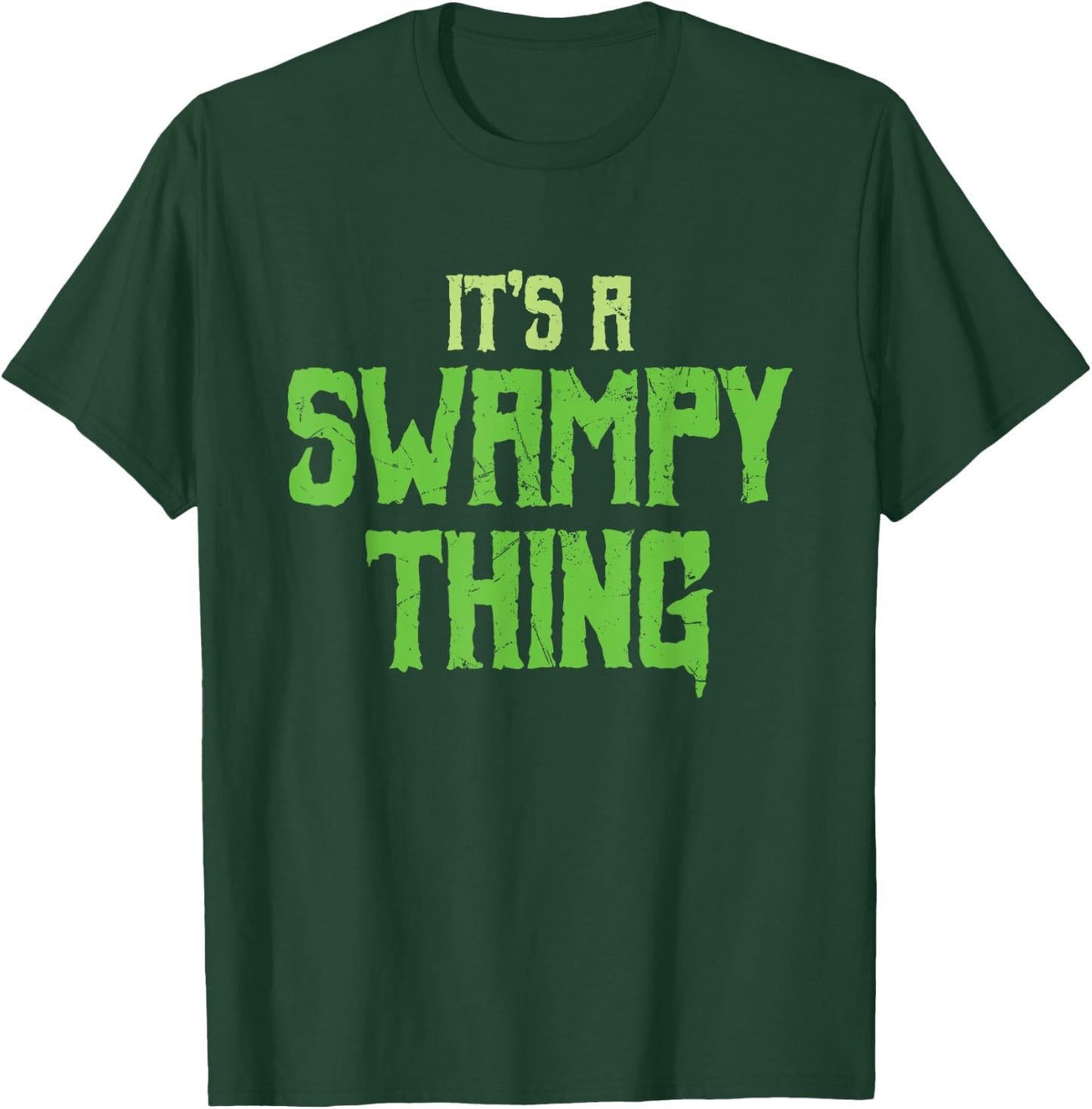 Funny It's A Swampy Thing Monsters Swamp Lovers gift T-Shirt - T-Shirt | Forest
