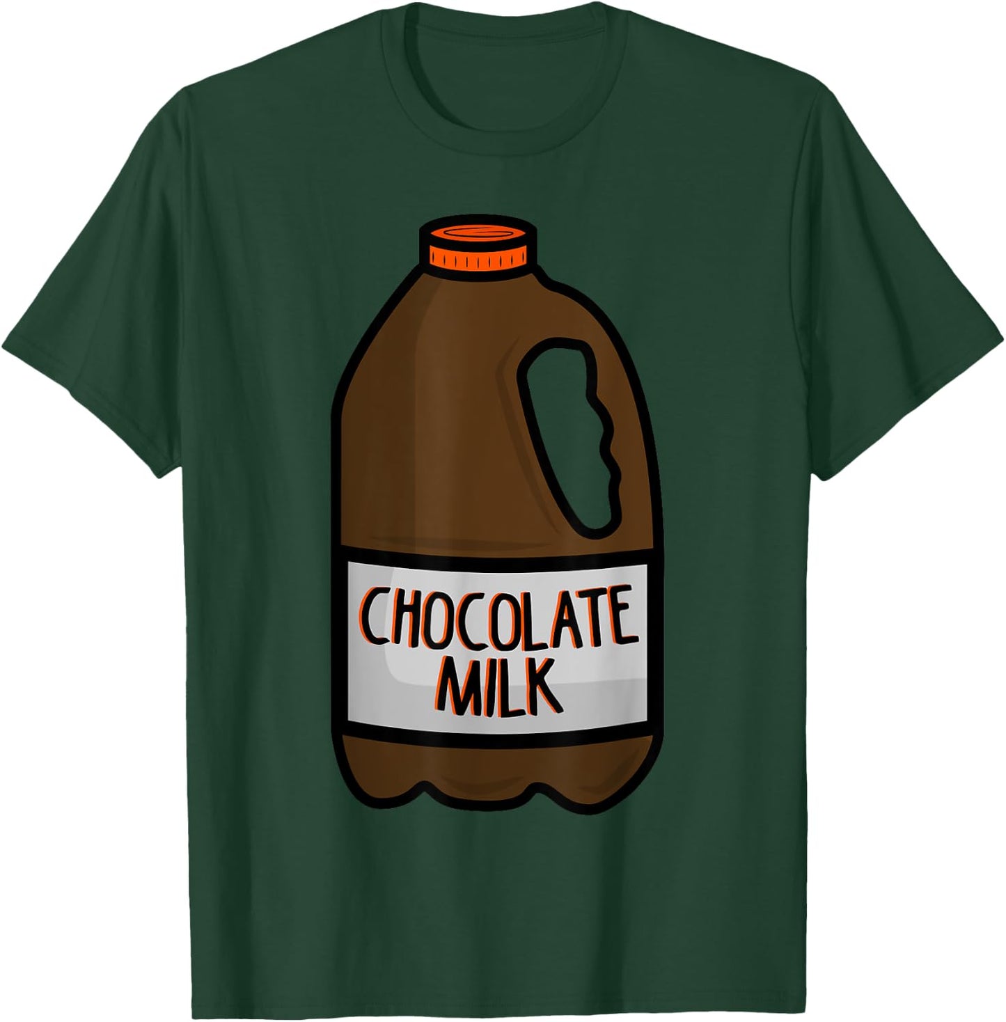 Chocolate Milk Costume - Matching Halloween Costume T-Shirt - T-Shirt | Forest