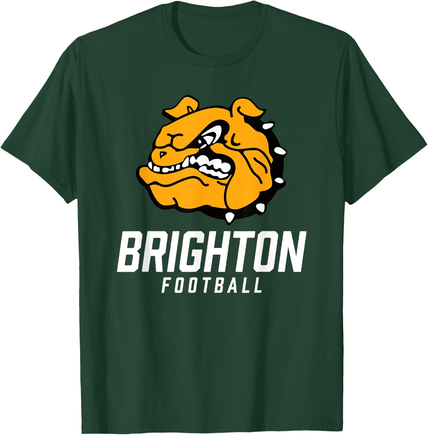 Brighton Bulldogs Logo Football Team HS T-Shirt - T-Shirt | Forest