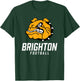 Brighton Bulldogs Logo Football Team HS T-Shirt - T-Shirt | Forest