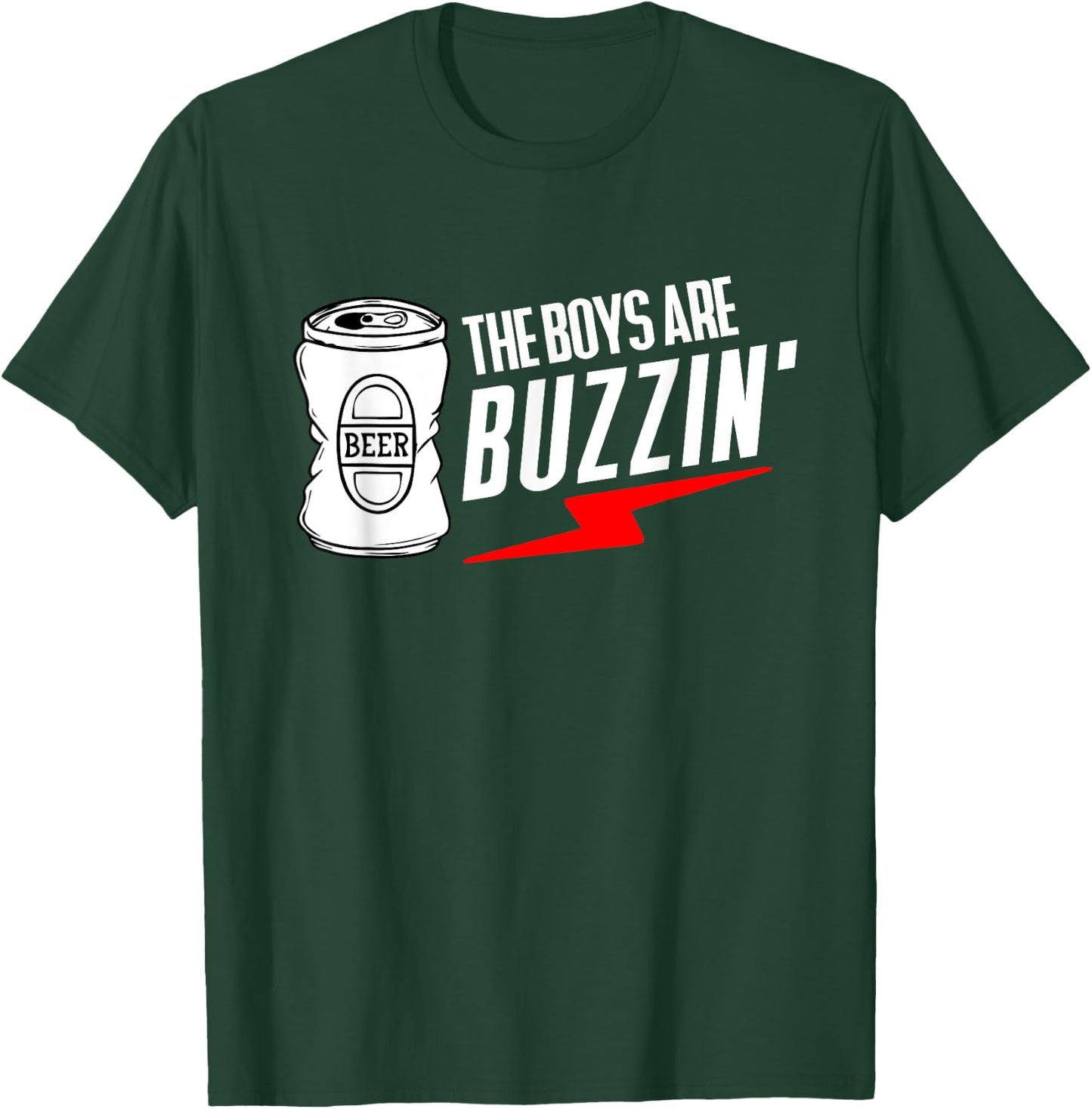The Boys are Buzzin | Hanging with the Boys T-Shirt - T-Shirt | Forest