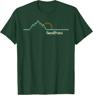 Sandpoint Idaho Outdoor Adventure T-Shirt - T-Shirt | Forest
