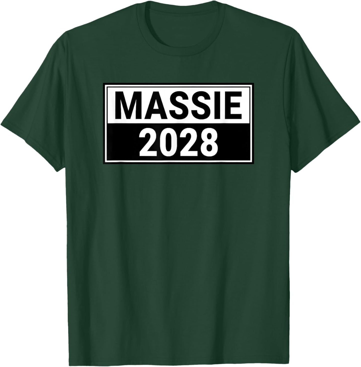 Thomas Massie 2028 for President T-Shirt - T-Shirt | Forest