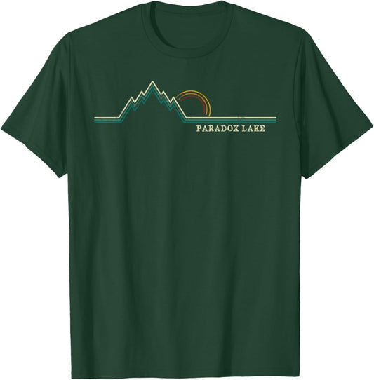 Paradox Lake, New York summer swimming boating T-Shirt - T-Shirt | Forest