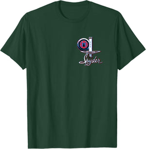 Corvair Monza Spyder Illustration T-Shirt - T-Shirt | Forest