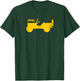 Jeep Willys Profile T-Shirt - T-Shirt | Forest