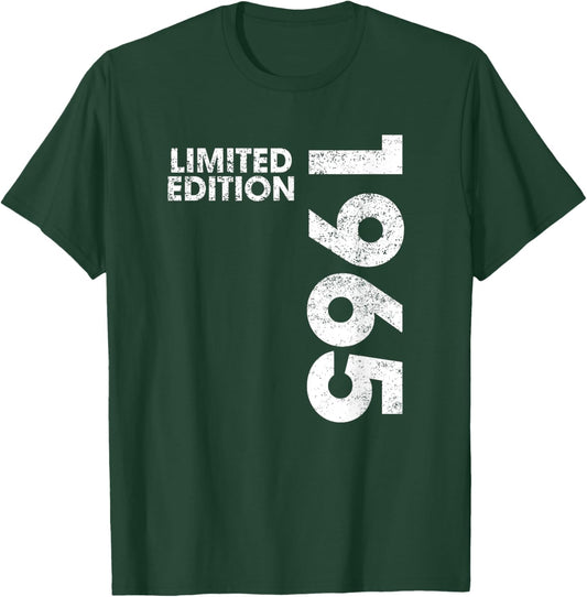 Limited Edition 1965 60 Year Old Men Women 60th Birthday T-Shirt - T-Shirt | Forest
