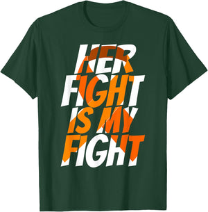 Orange Ribbon Products Leukemia Awareness T-Shirt - T-Shirt | Forest