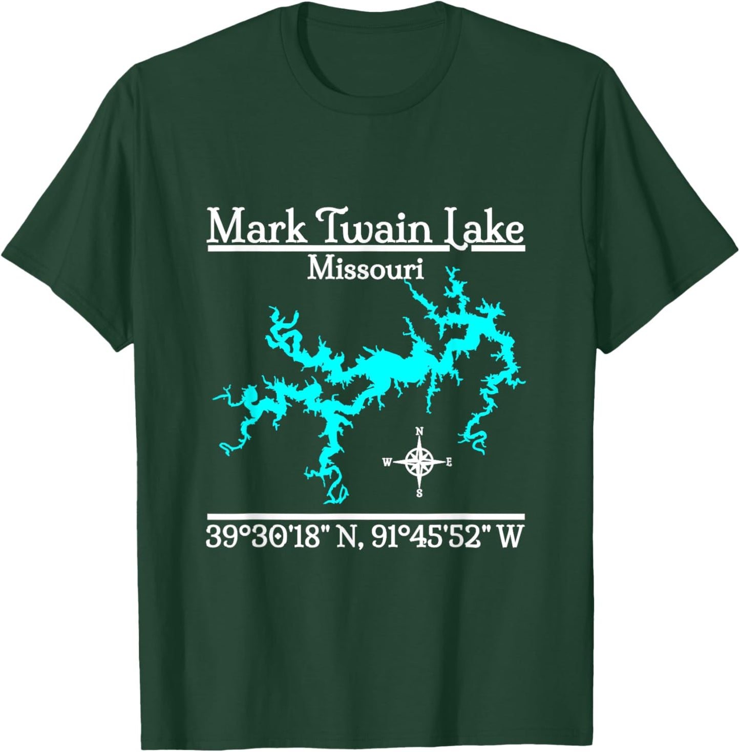 Mark Twain Lake - Missouri T-Shirt - T-Shirt | Forest