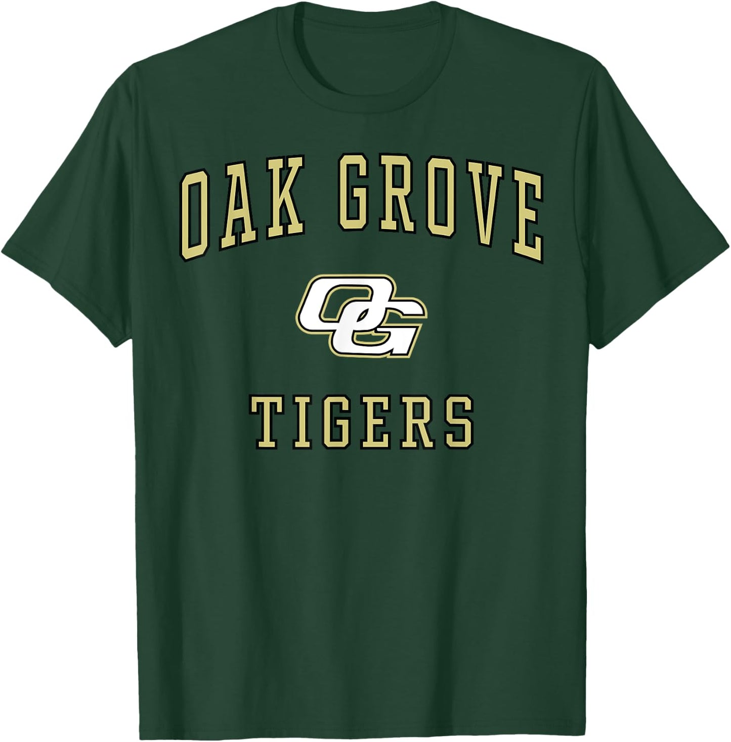 Oak Grove High School Tigers C1 T-Shirt - T-Shirt | Forest