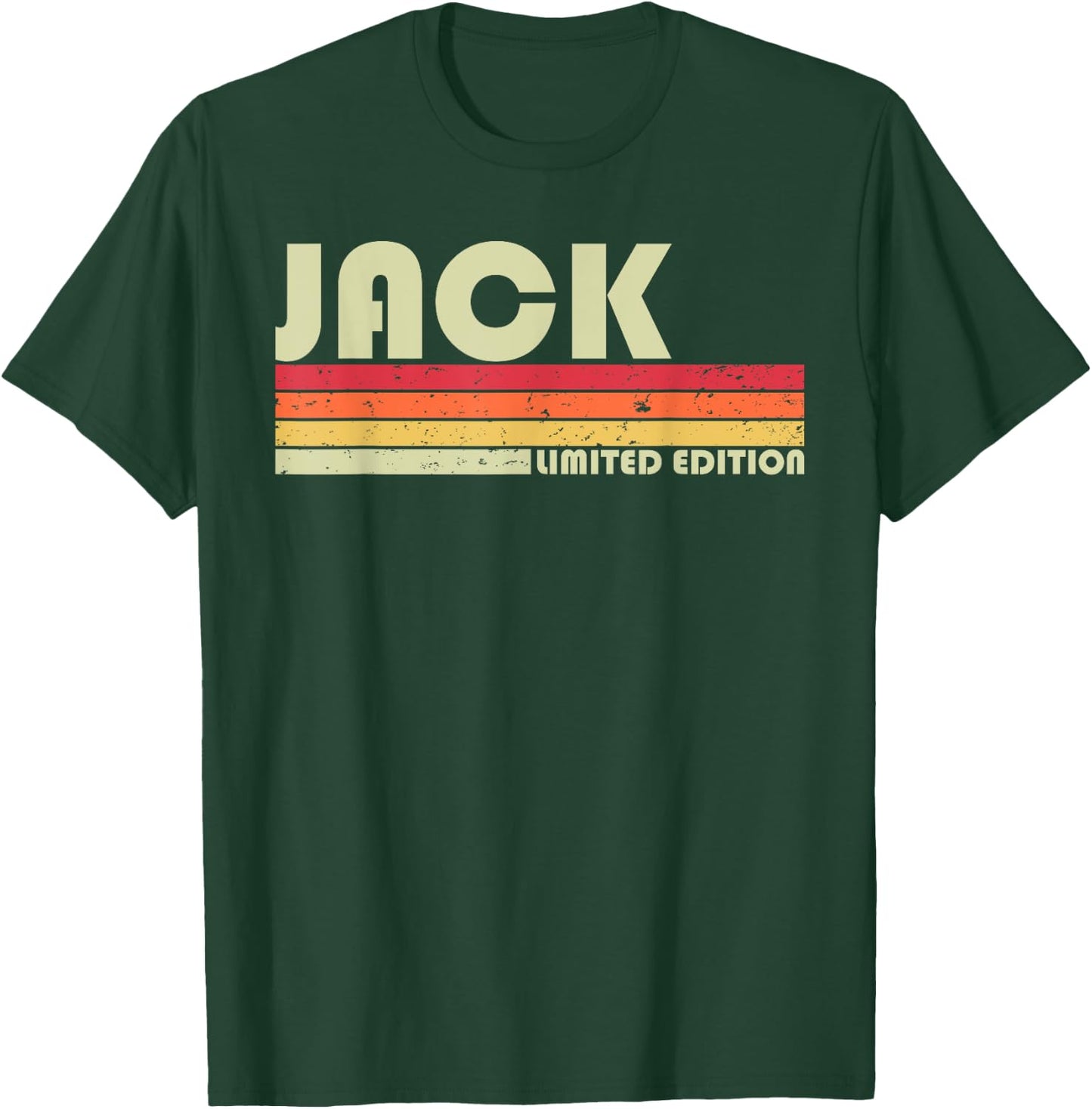 JACK Gift Name Personalized Funny Retro Vintage Birthday T-Shirt - T-Shirt | Forest