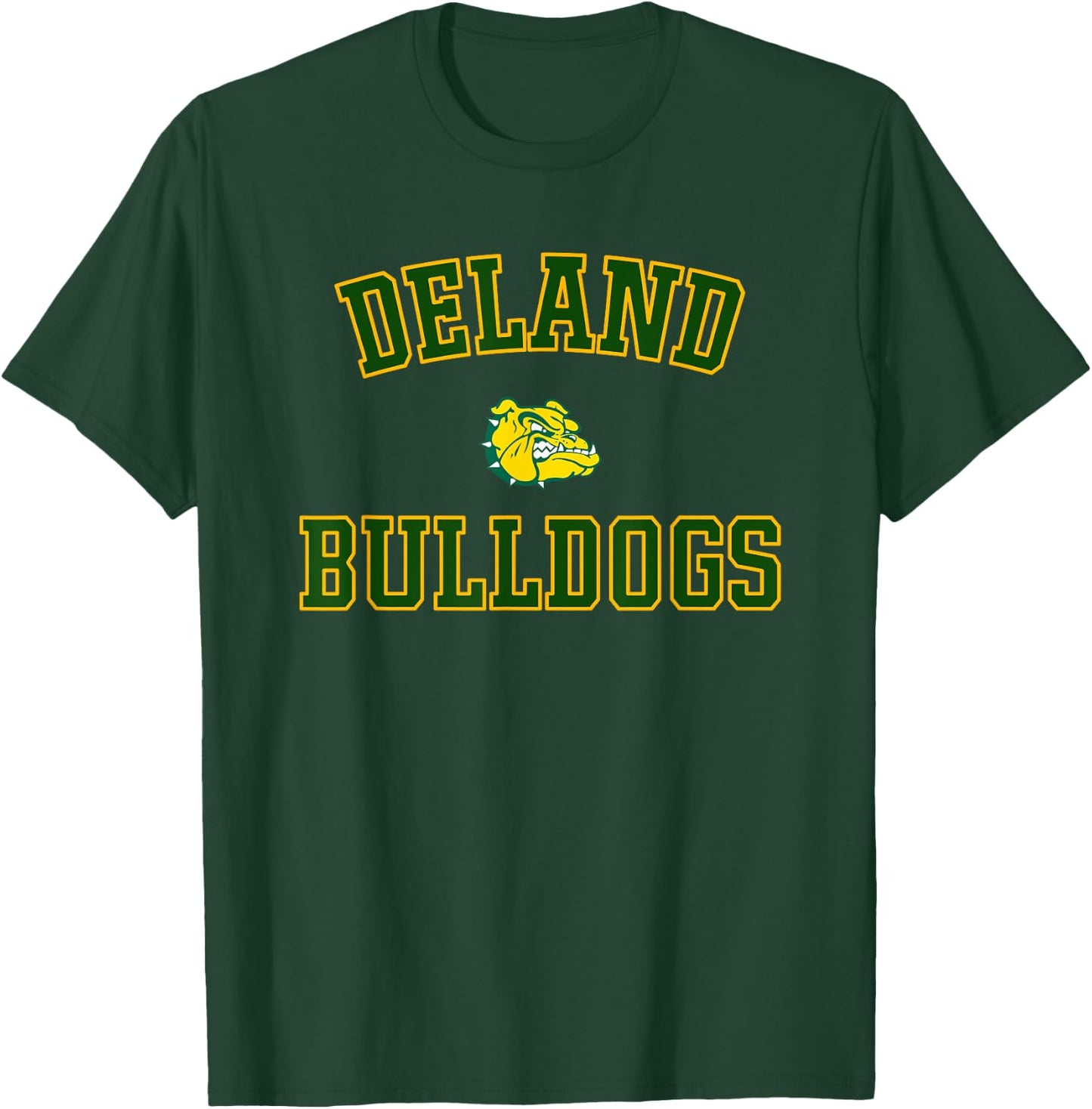 Deland Bulldogs Logo Varsity HS T-Shirt - T-Shirt | Forest