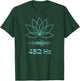 Sound Bath New Age Meditation Yoga Lotus Flower Teal Blue T-Shirt - T-Shirt | Forest