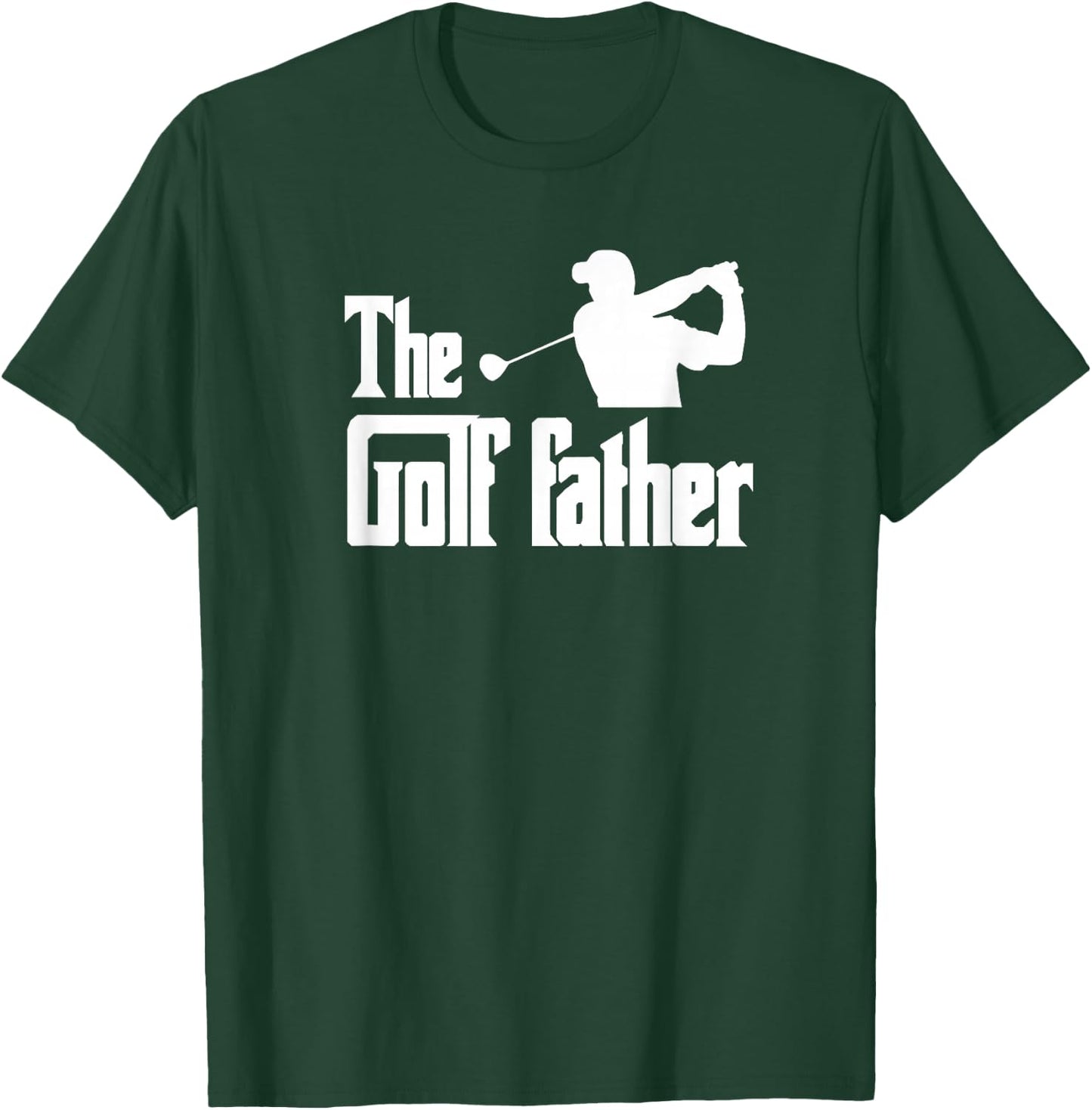The Golf Father Funny Parody Best Golf Dad Business Trip T-Shirt - T-Shirt | Forest