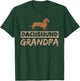 Dachshund Grandpa Dog Wiener Puppy Owner Dachshund Granddad Men Women Girls Kids T-Shirt - T-Shirt | Forest