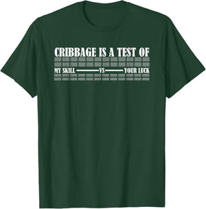 Cribbage Lover Cribbage Board Game Champion Cribbage T-Shirt - T-Shirt | Forest