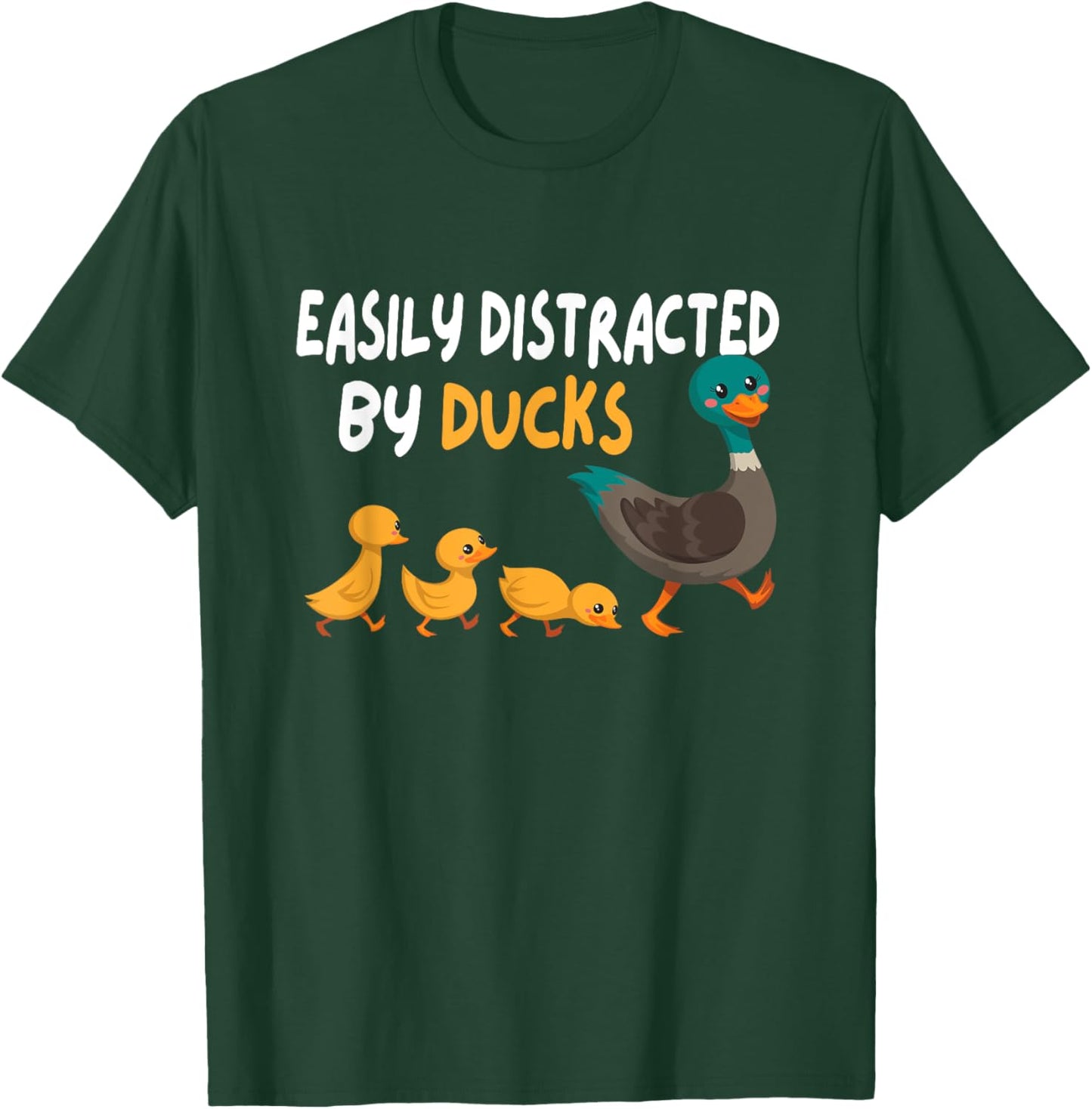 Funny Duck Lover Duck Family T-Shirt - T-Shirt | Forest