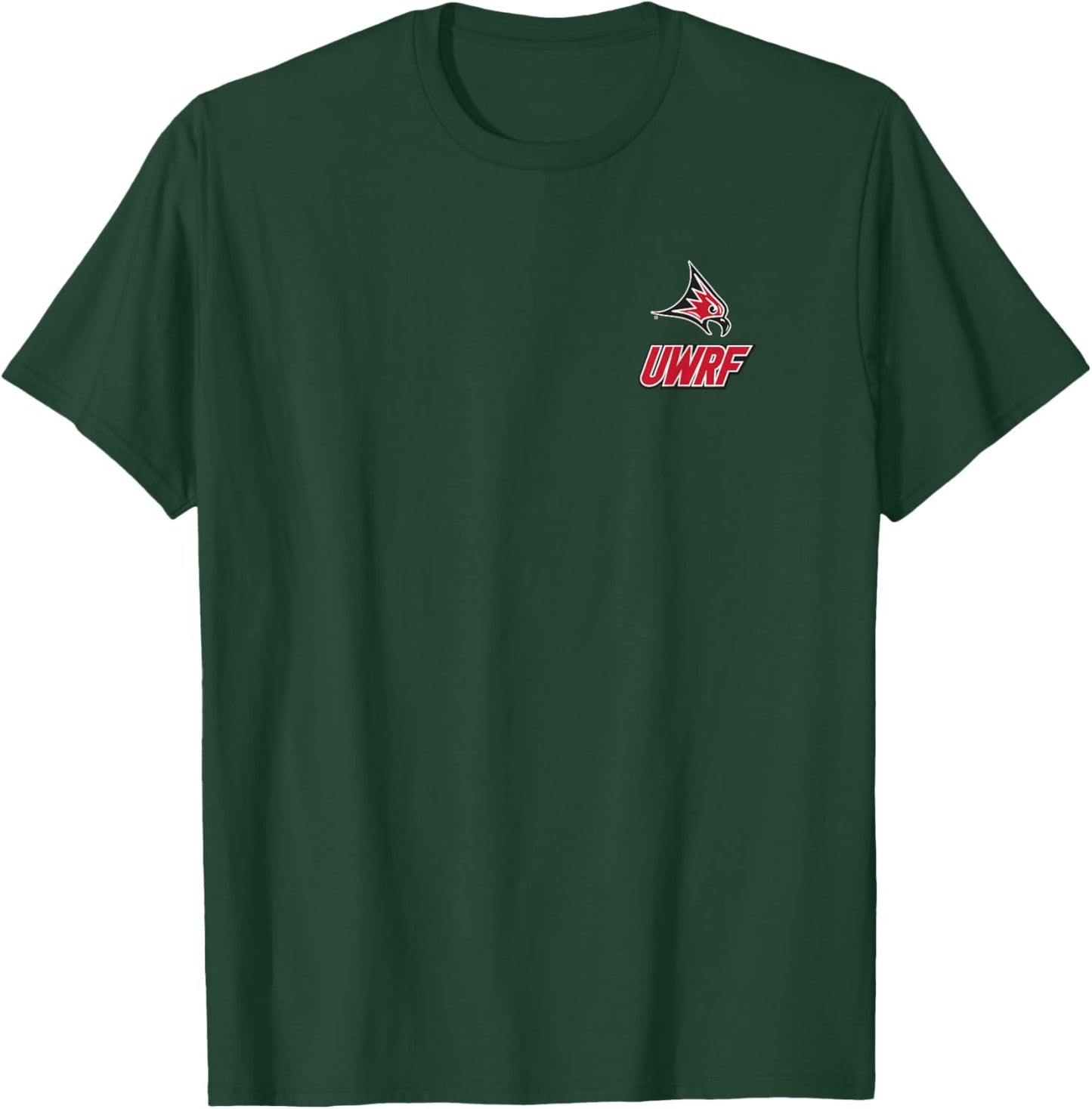 UW-River Falls UWRF Falcons Primary Left Chest T-Shirt - T-Shirt | Forest