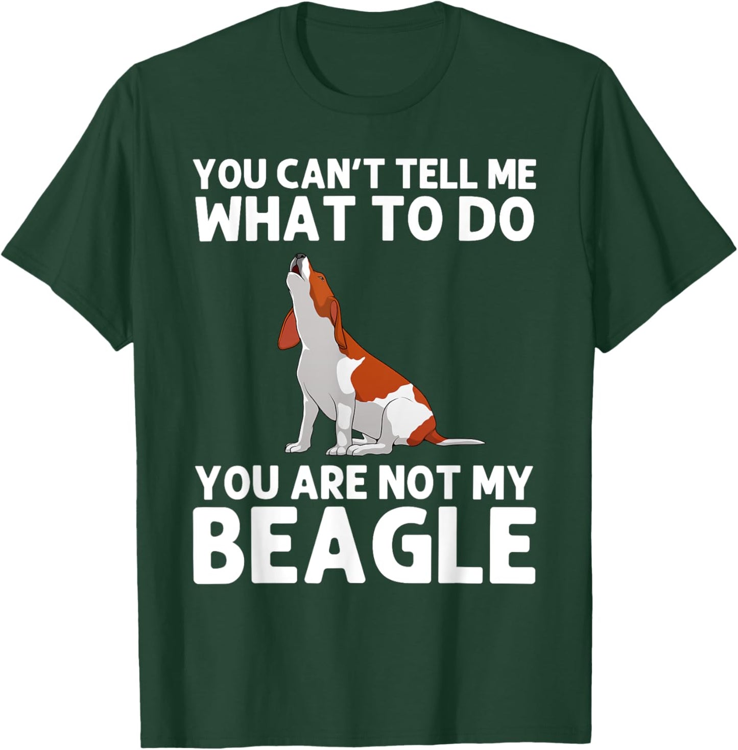 Funny Beagle Design Women Hound Beagle Dog Lovers T-Shirt - T-Shirt | Forest