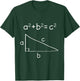 Motivations Pythagorean Theorem , -Adults, Black, Small, Short Sleeve T-Shirt - T-Shirt | Forest