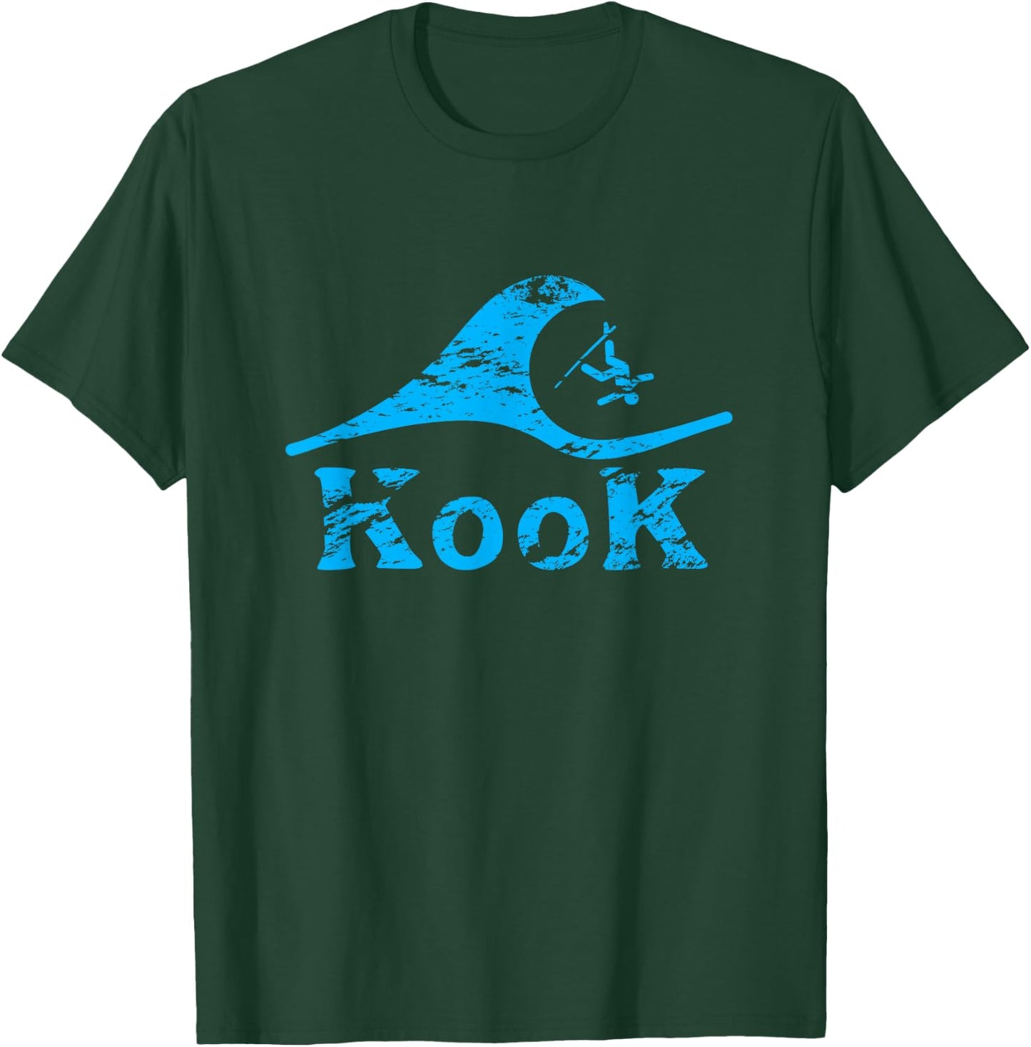 Kook - hilarious for surfers, great Gift T-Shirt - T-Shirt | Forest