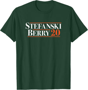 Stefanski Berry 2020 Cleveland Election - Football T-Shirt - T-Shirt | Forest