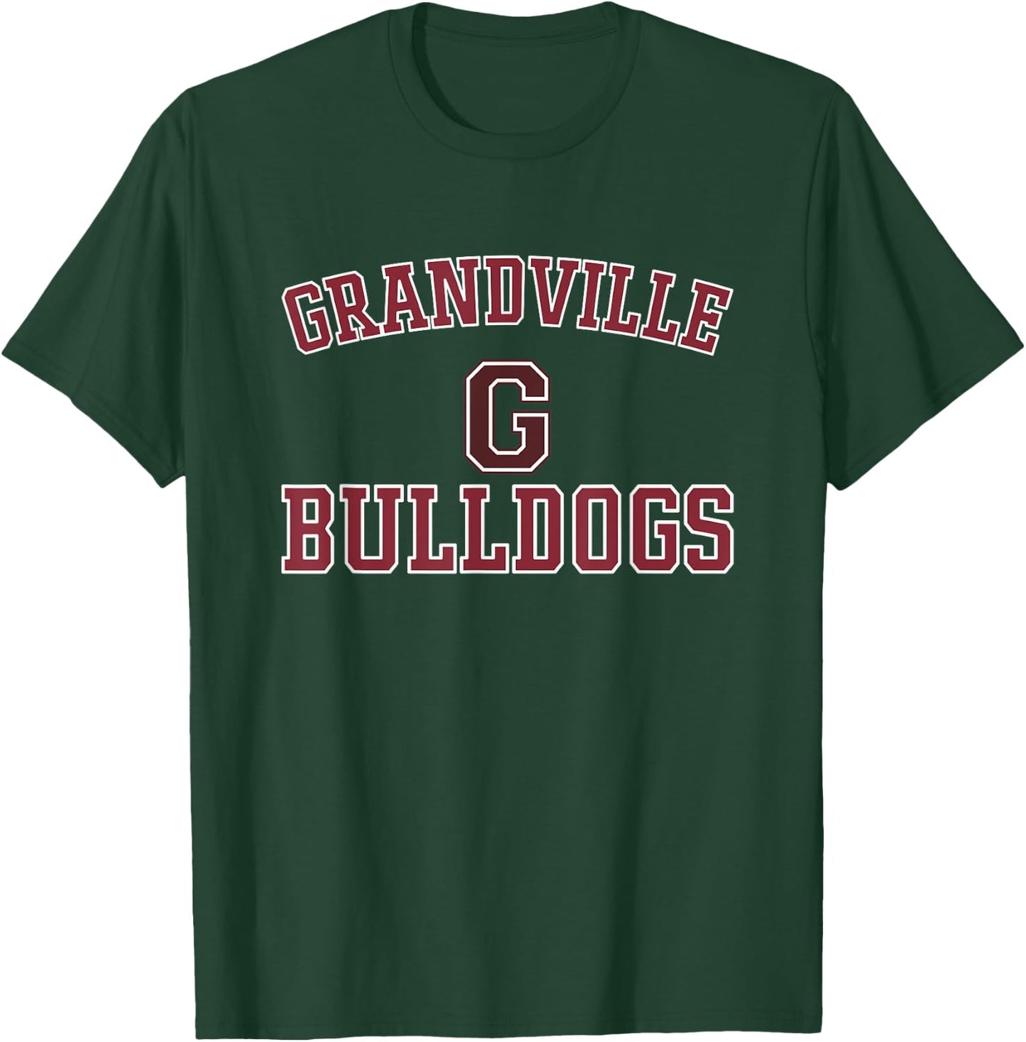 Grandville Bulldogs Logo Varsity HS T-Shirt - T-Shirt | Forest