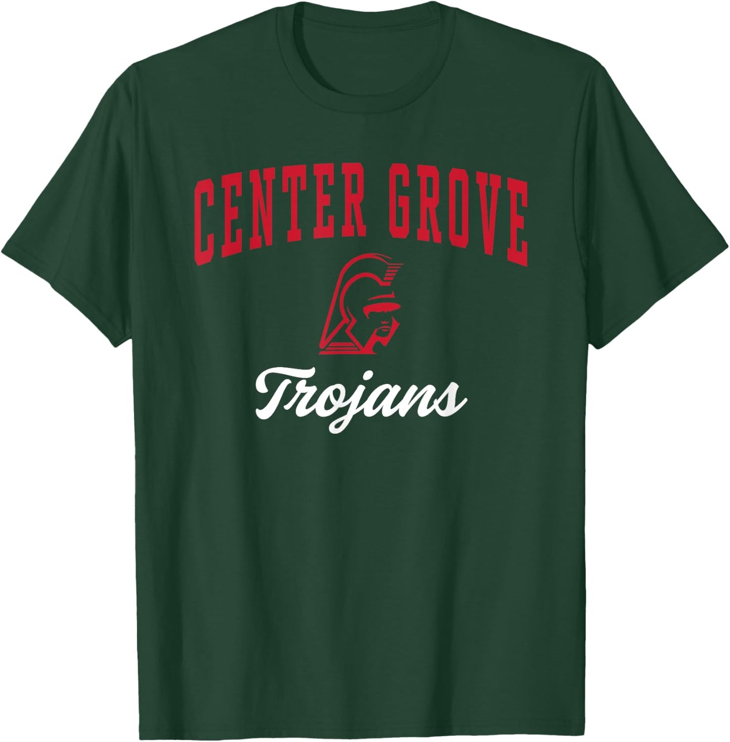 Center Grove High School Trojans C7 T-Shirt - T-Shirt | Forest