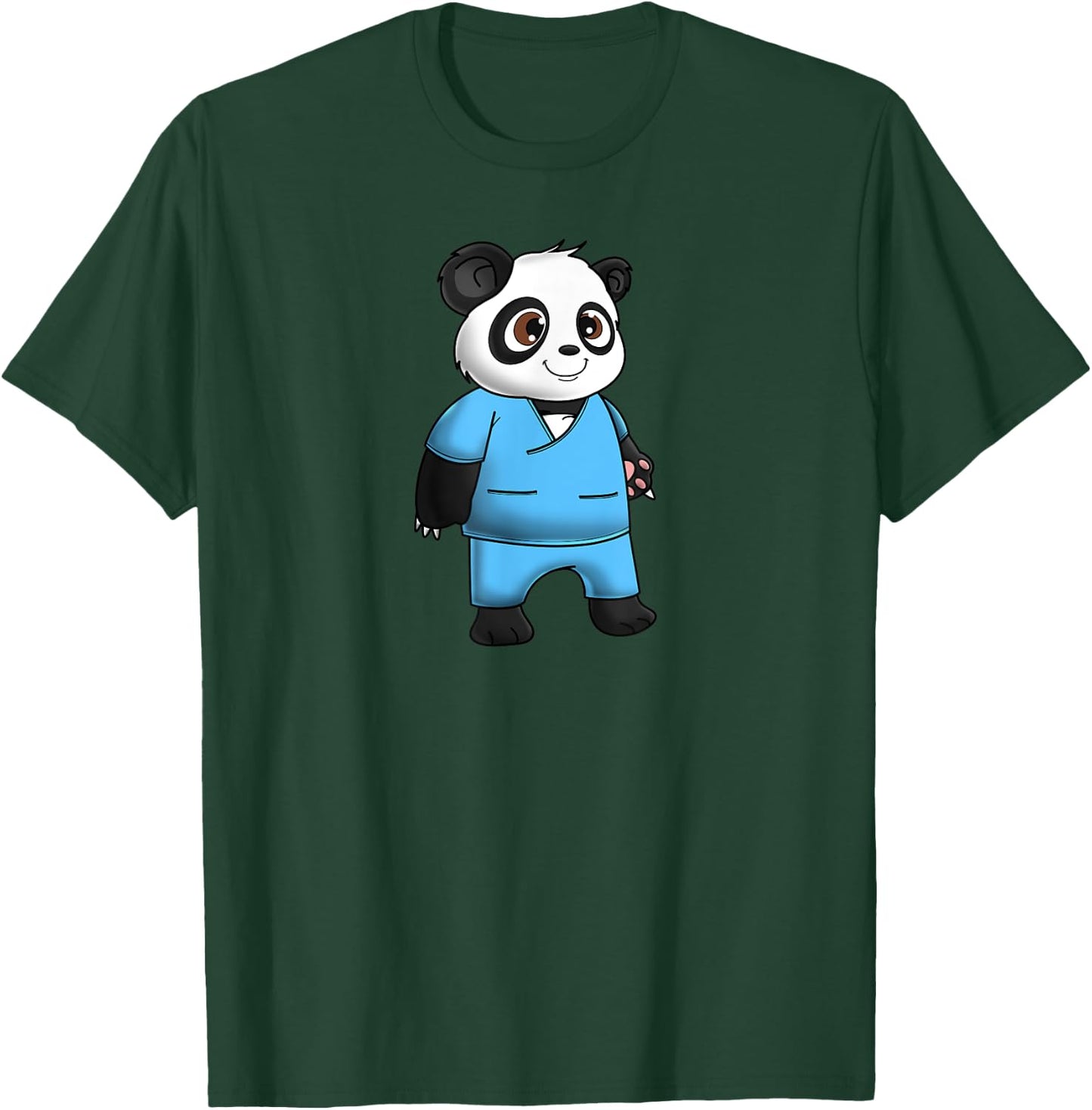 Panda Bear Scrub Suit Boy Gift Love Awesome Funny T-Shirt - T-Shirt | Forest