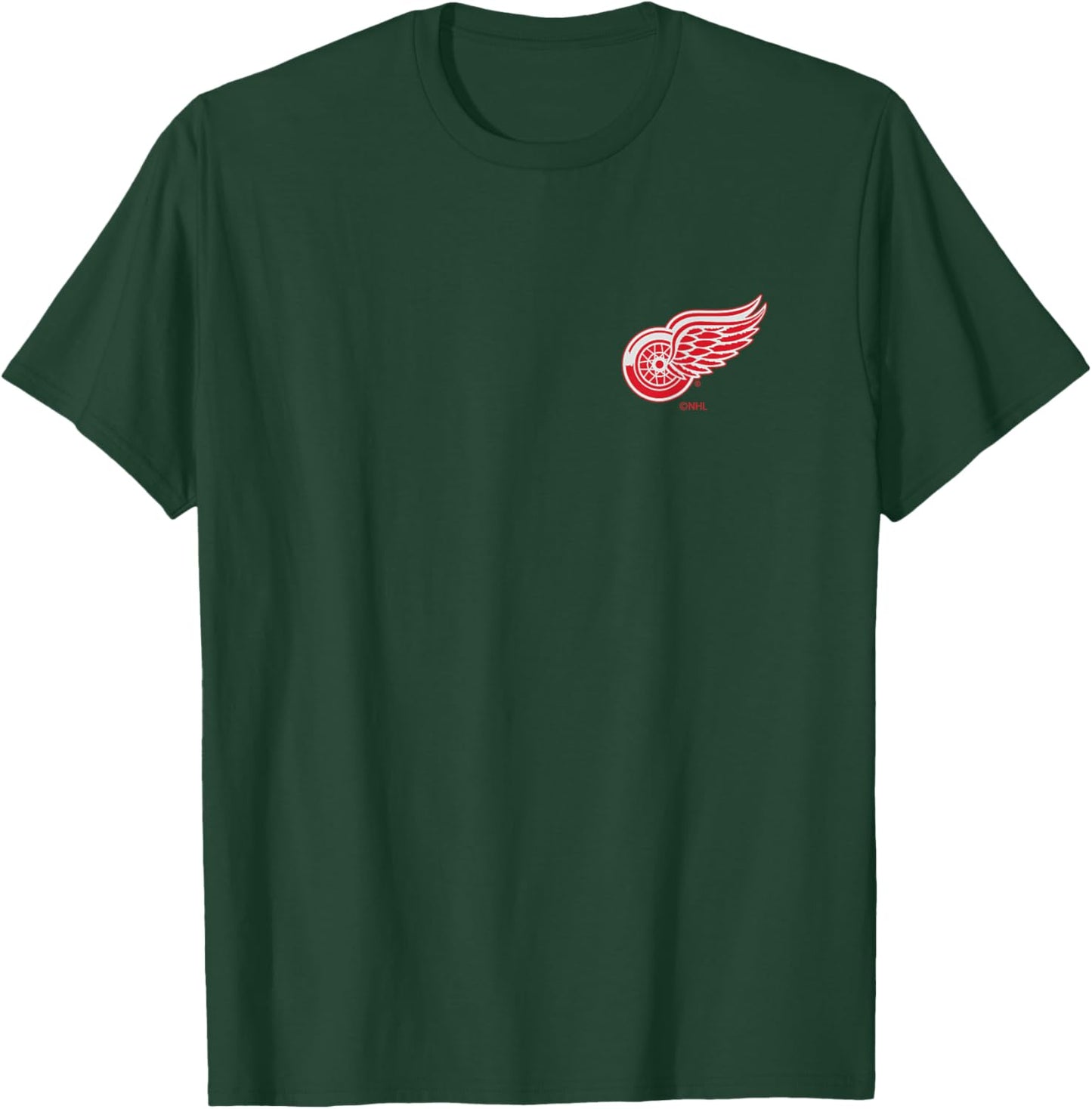 Detroit Red Wings Support White Officially Licensed T-Shirt - T-Shirt | Forest