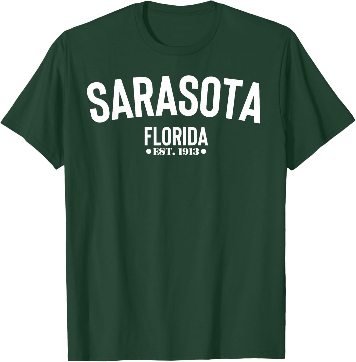 Sarasota Florida Souvenir Gift Sarasota Beaches T-Shirt - T-Shirt | Forest