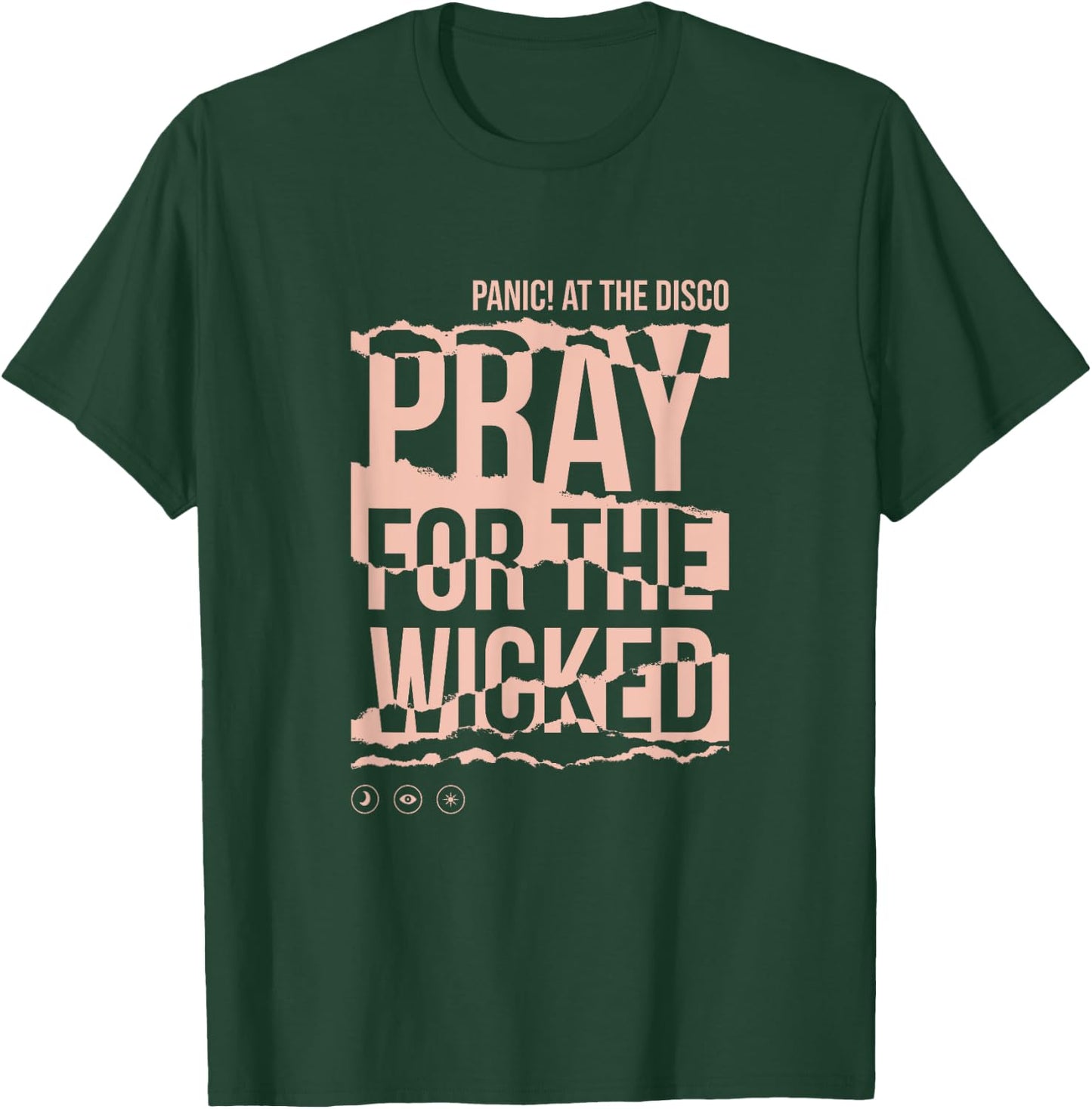 Panic! At The Disco - Ripped Name T-Shirt - T-Shirt | Forest