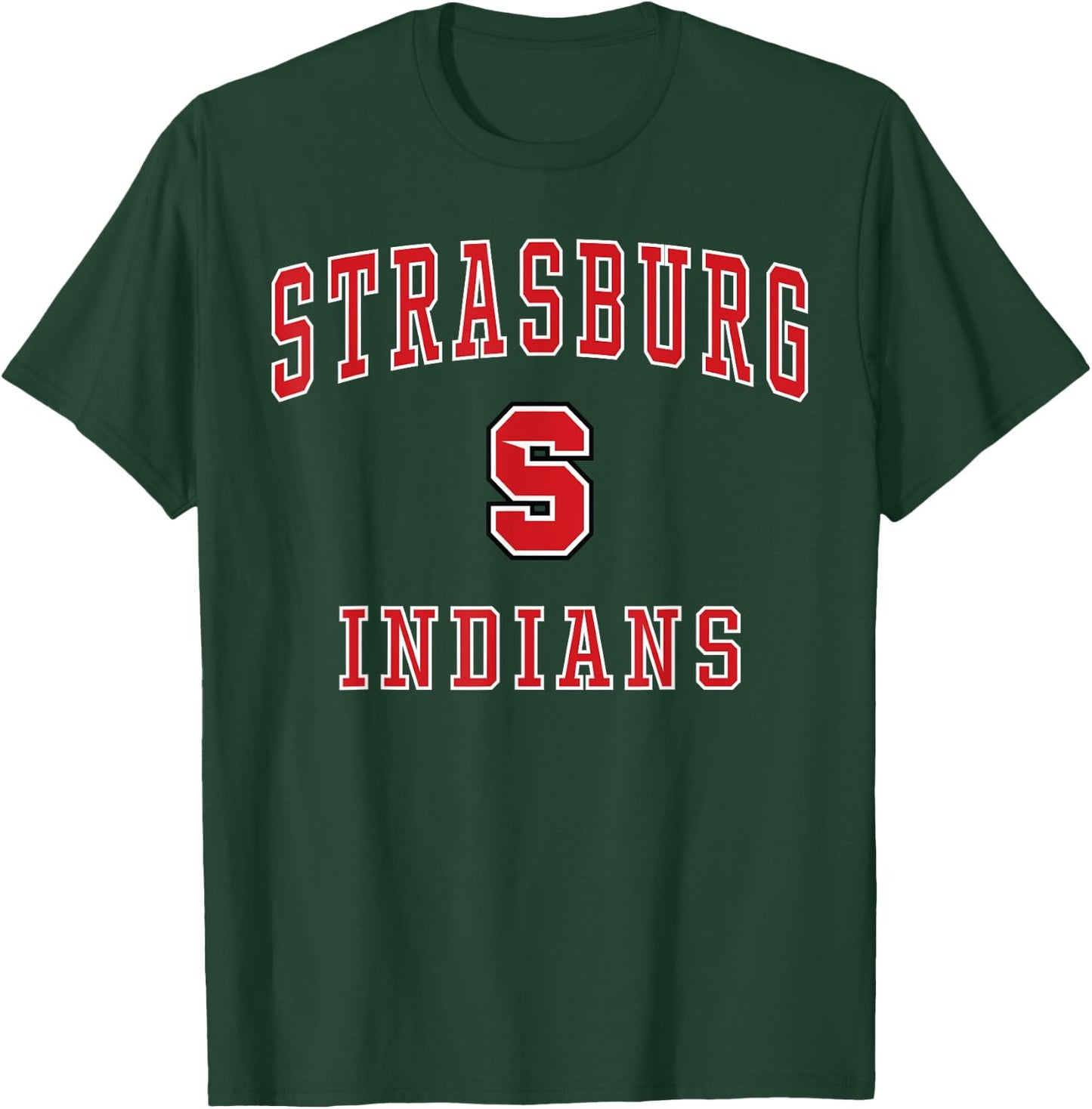 Strasburg High School Indians T-Shirt - T-Shirt | Forest