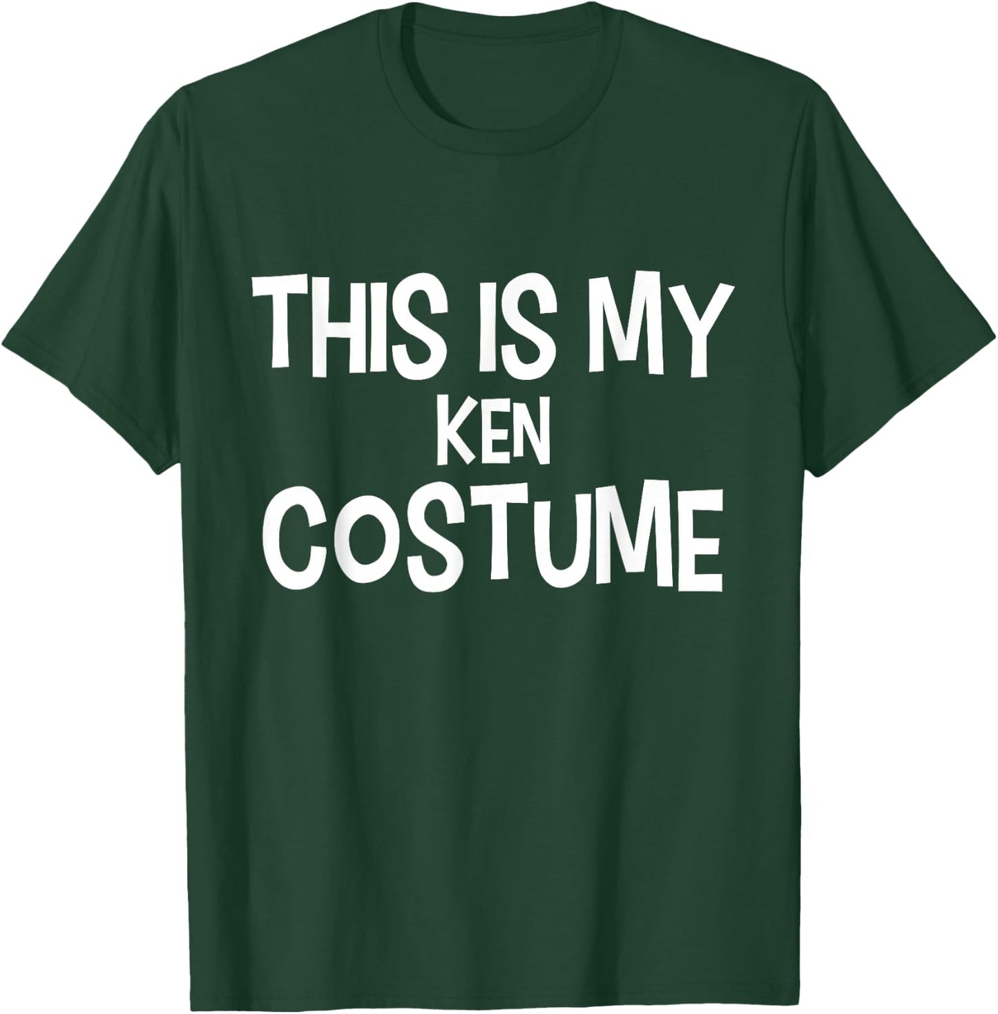 This is my KEN Costume Halloween Simple Costume T-Shirt - T-Shirt | Forest