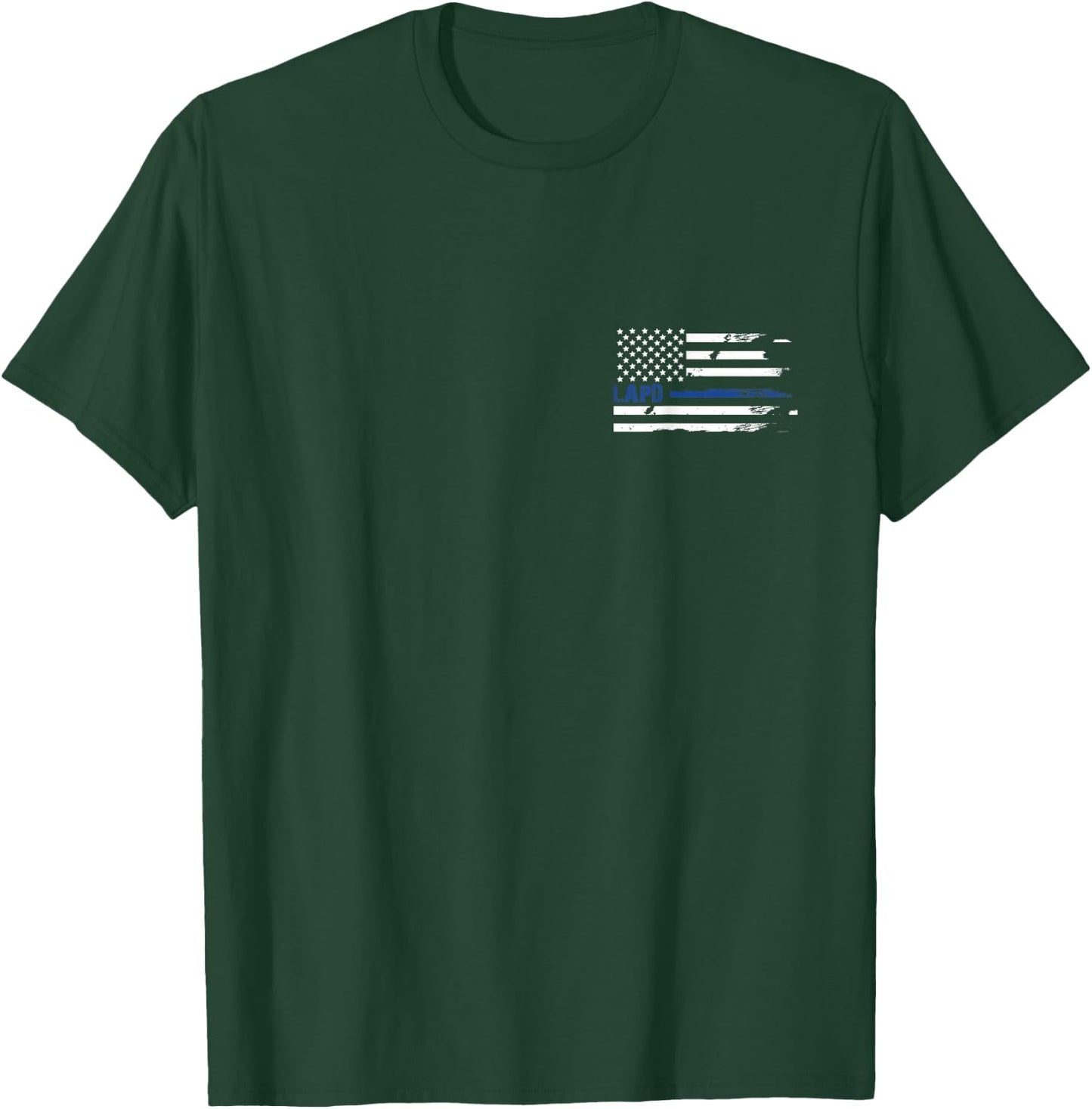 LAPD Thin Blue Line T-Shirt - T-Shirt | Forest