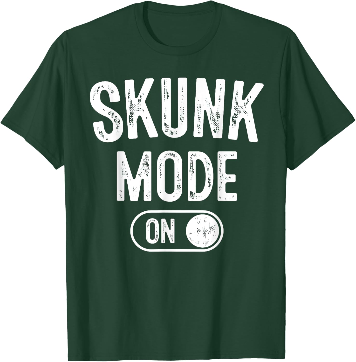 Skunk Mode On Costume Funny Scent Defender Gift Animal Lover T-Shirt - T-Shirt | Forest