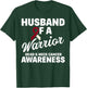 Oral Head & Neck Cancer Awareness Husband Of A Warrior T-Shirt - T-Shirt | Forest