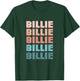 Billie First Name retro 80s style T-Shirt - T-Shirt | Forest